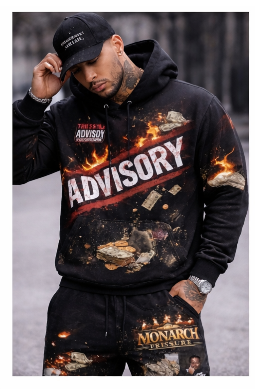 Monarch Pressure "Advisory Heat" Hoodie & Jogger Set